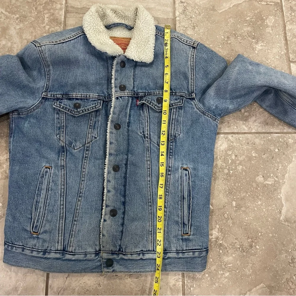 Levi’s Men’s Sherpa Trucker Denim Jacket sz‎ Small
